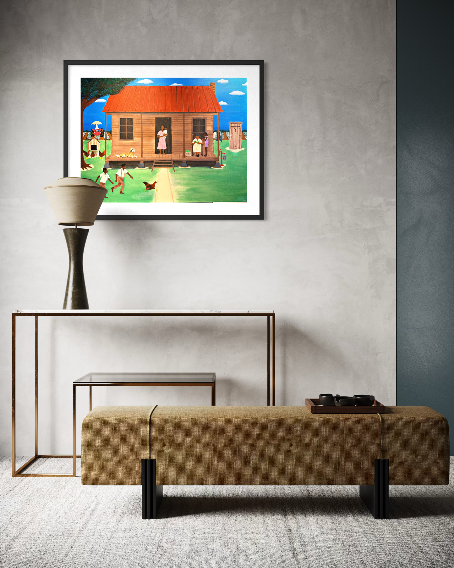 Home in the Delta (Print)