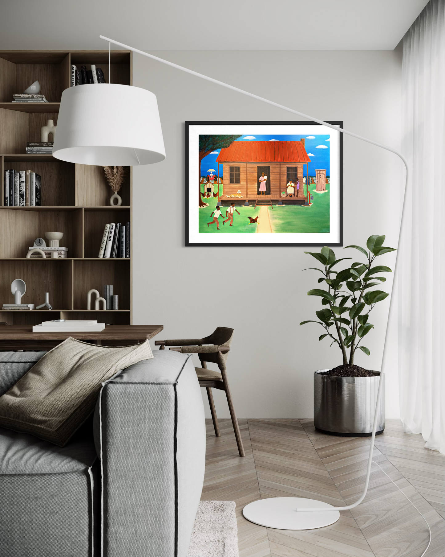 Home in the Delta (Print)