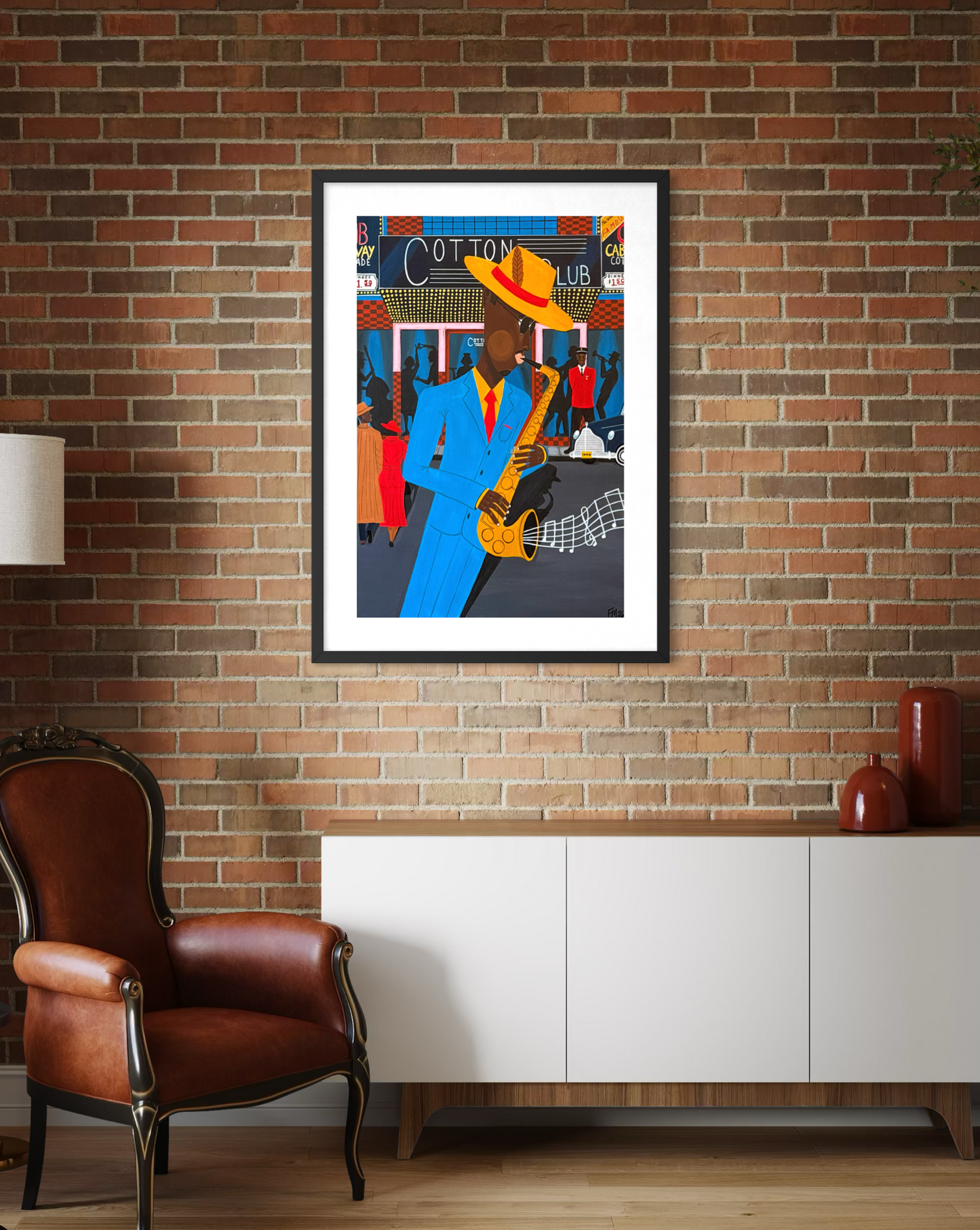 Jazzy: Echos of Harlem (Print)