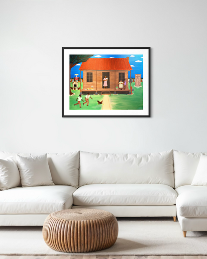 Home in the Delta (Print)