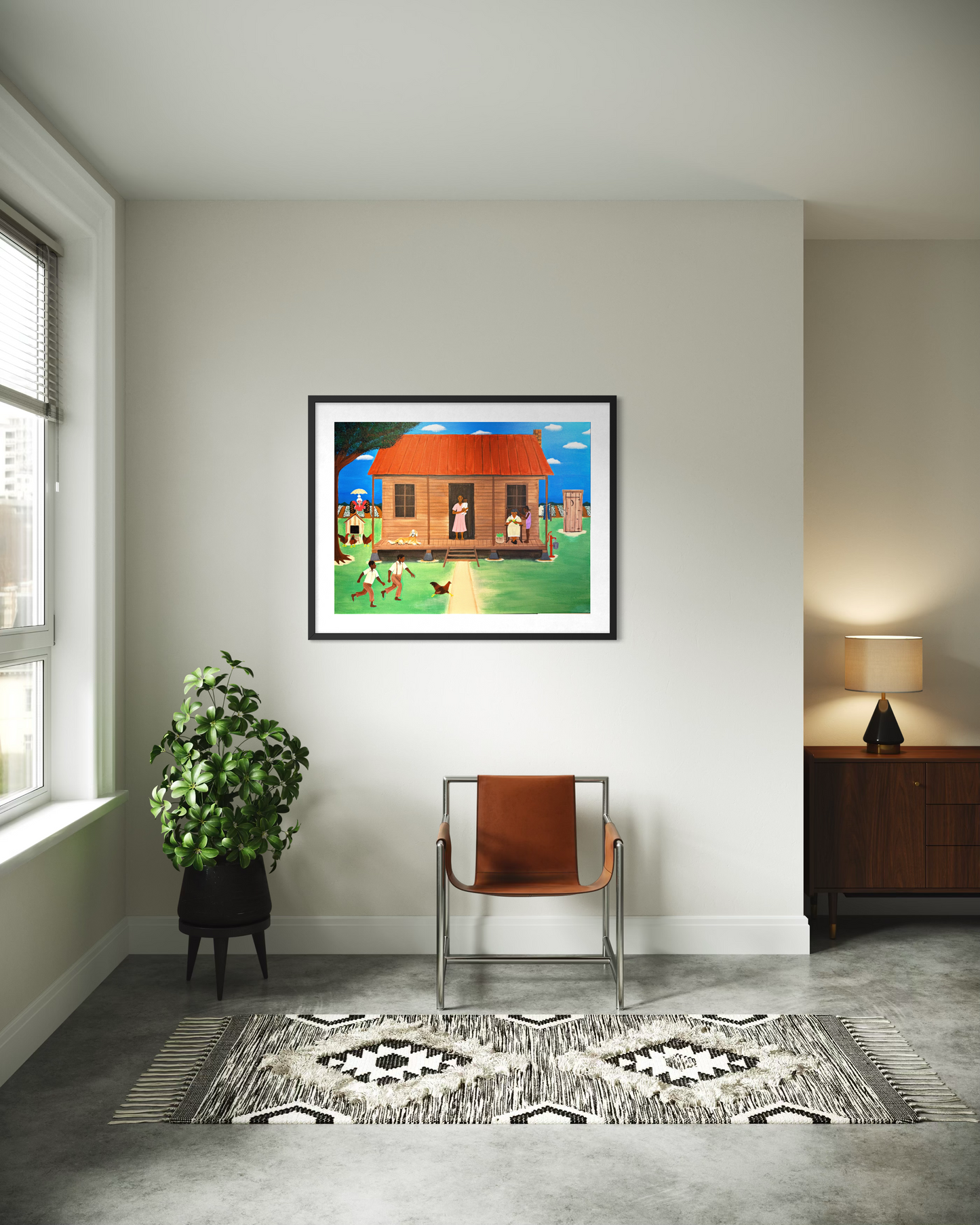 Home in the Delta (Print)