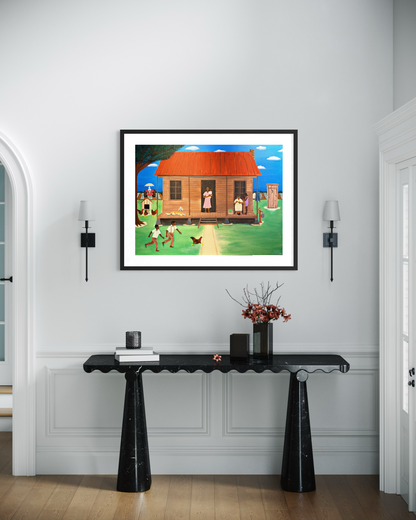 Home in the Delta (Print)