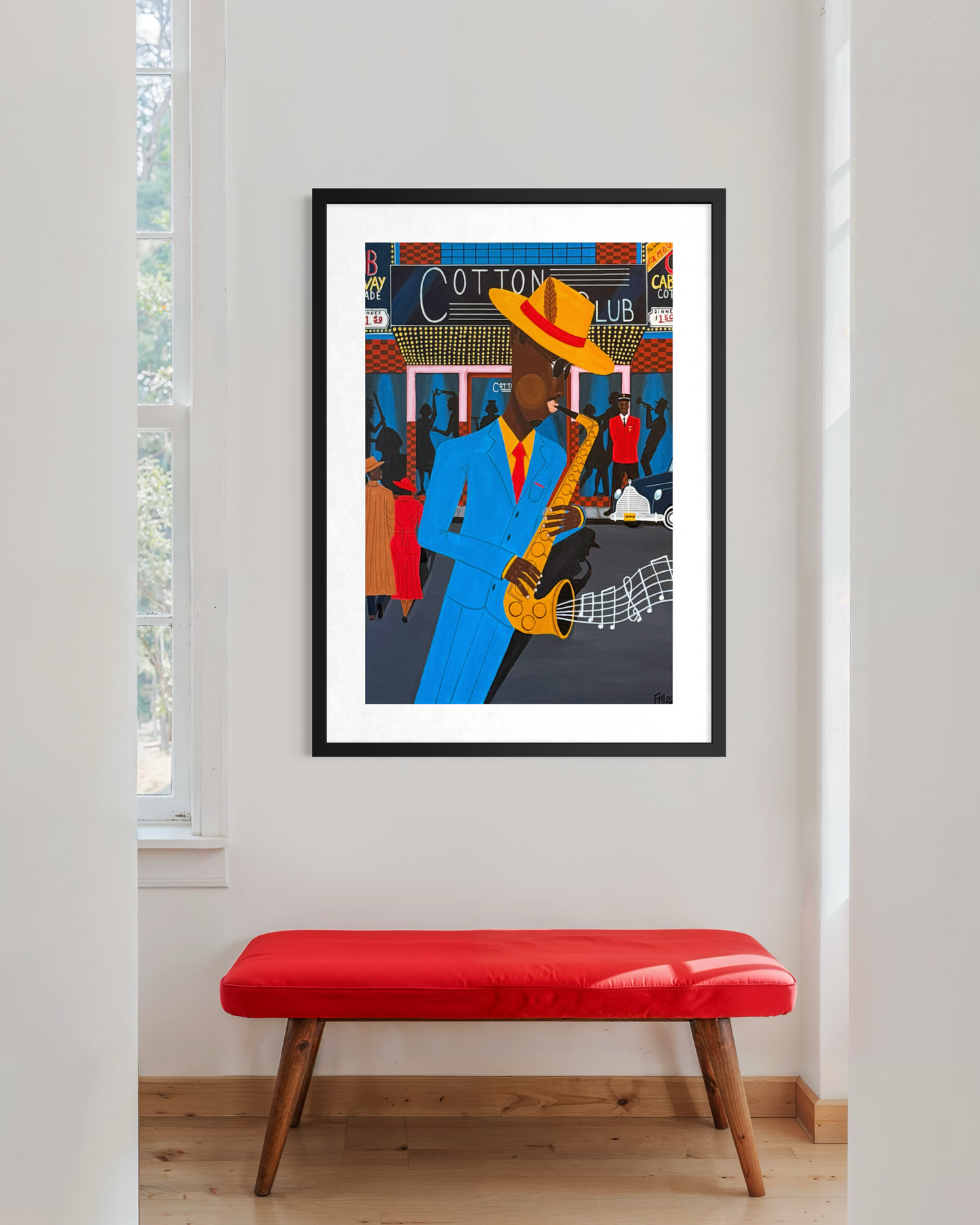Jazzy: Echos of Harlem (Print)