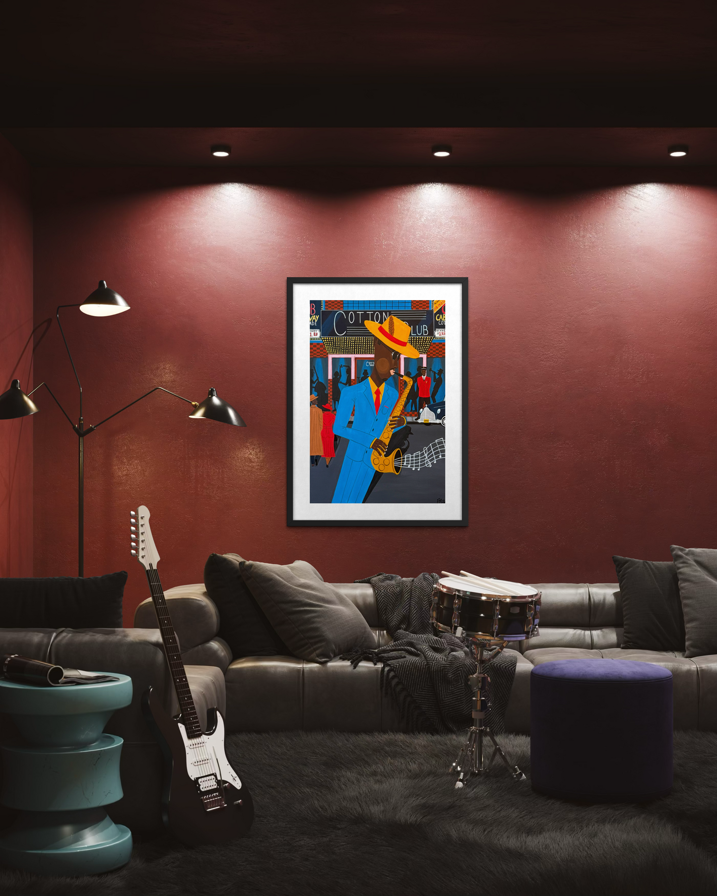 Jazzy: Echos of Harlem (Print)