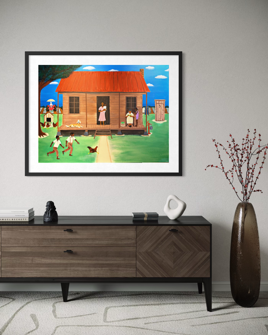 Home in the Delta (Print)